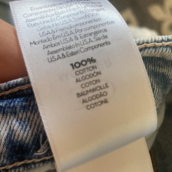 MOTHER SUPERIOR The Rambler Ankle Fray Jeans Win Some Lose Some Sz 30 - Picture 7 of 7